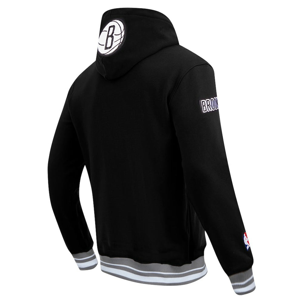 Brooklyn Nets Pro Standard Area Code Pullover Hoodie Outlet
