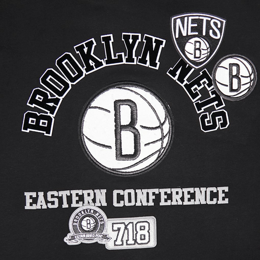 Brooklyn Nets Pro Standard Area Code Pullover Hoodie Outlet