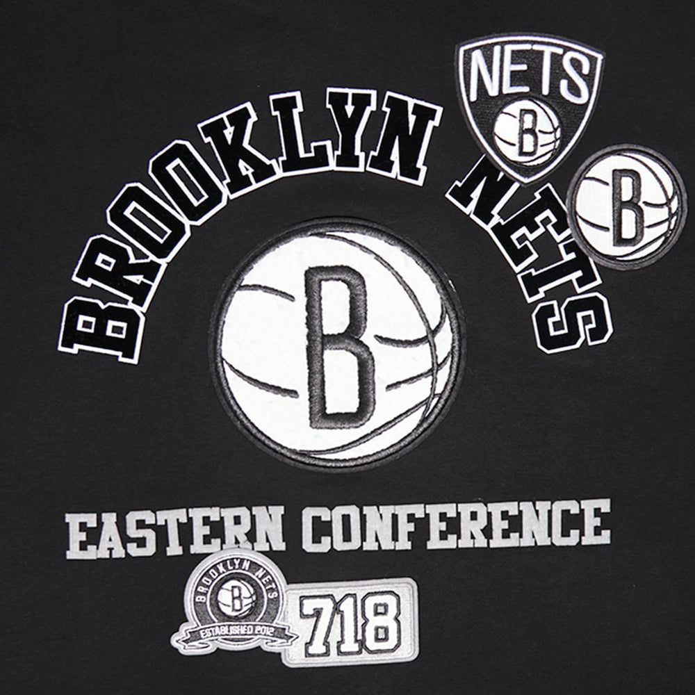 Brooklyn Nets Pro Standard Area Code Pullover Hoodie Outlet