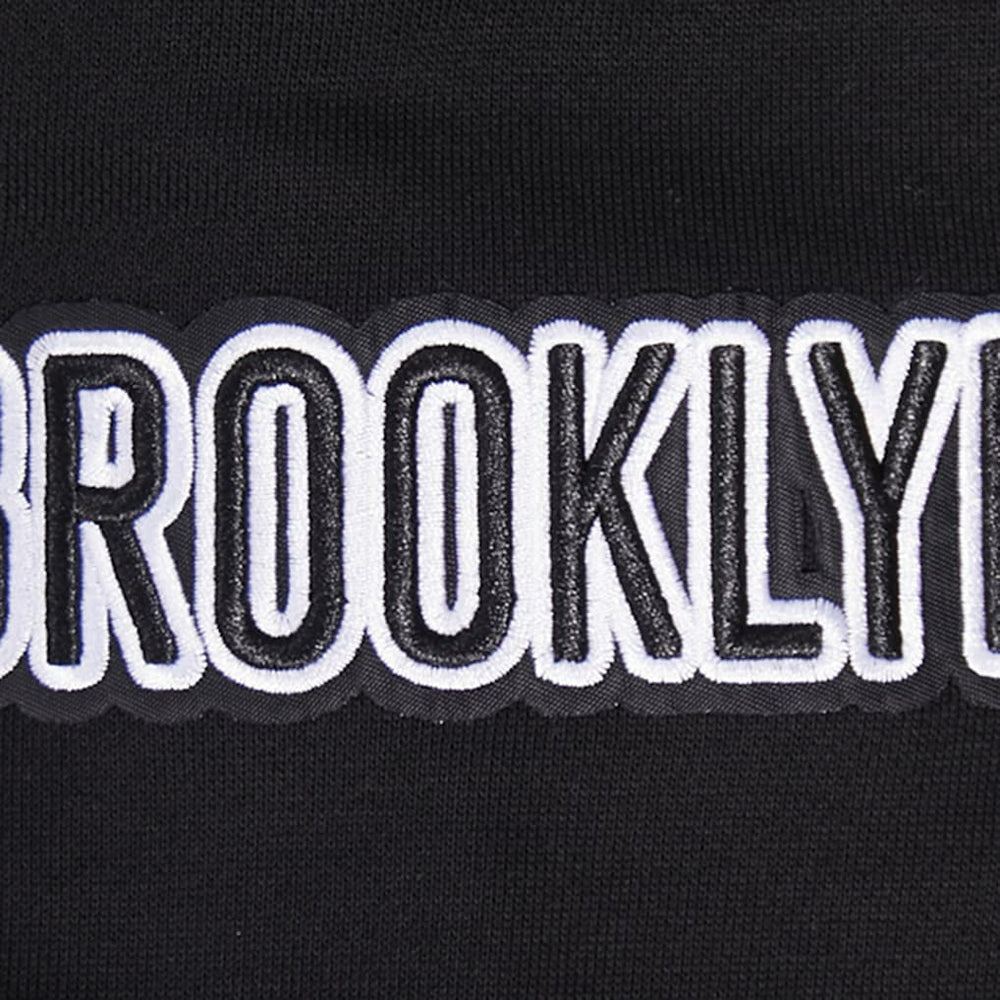 Brooklyn Nets Pro Standard Area Code Pullover Hoodie Outlet
