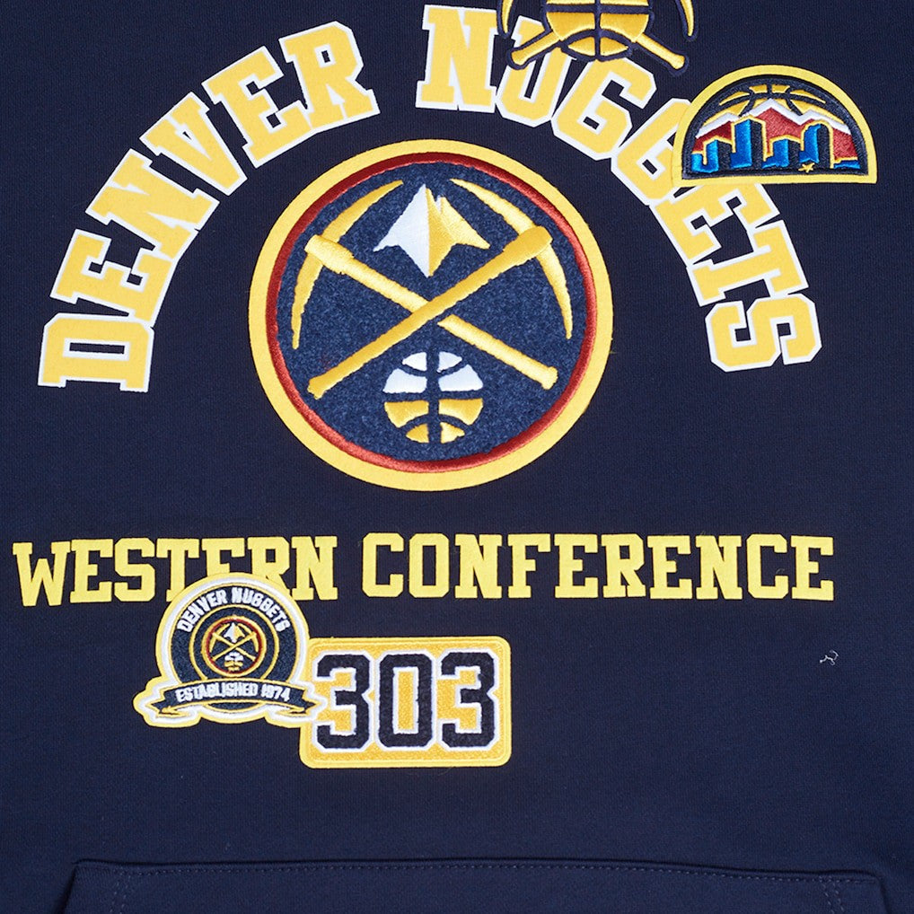 Denver Nuggets Pro Standard Area Code Pullover Hoodie sale Outlet