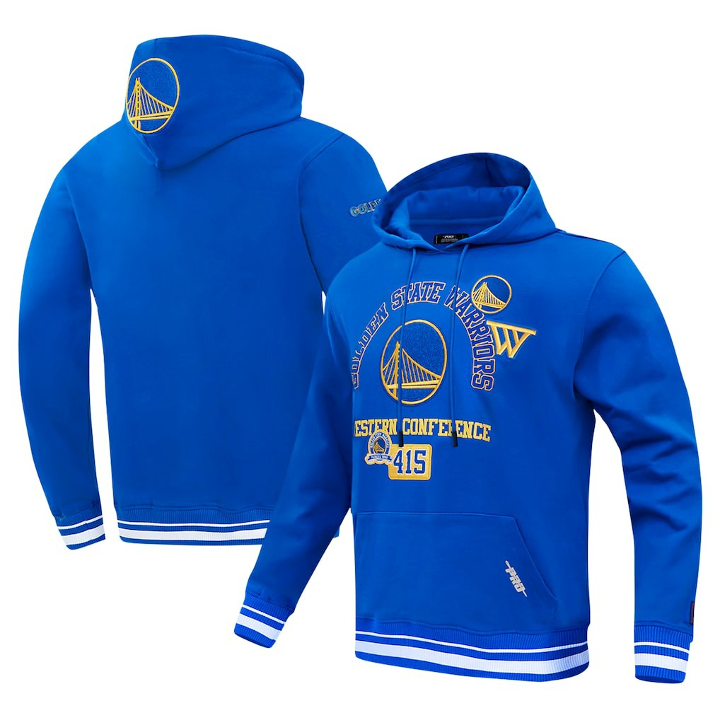 Golden State Warriors Pro Standard Area Code Pullover Hoodie sale New