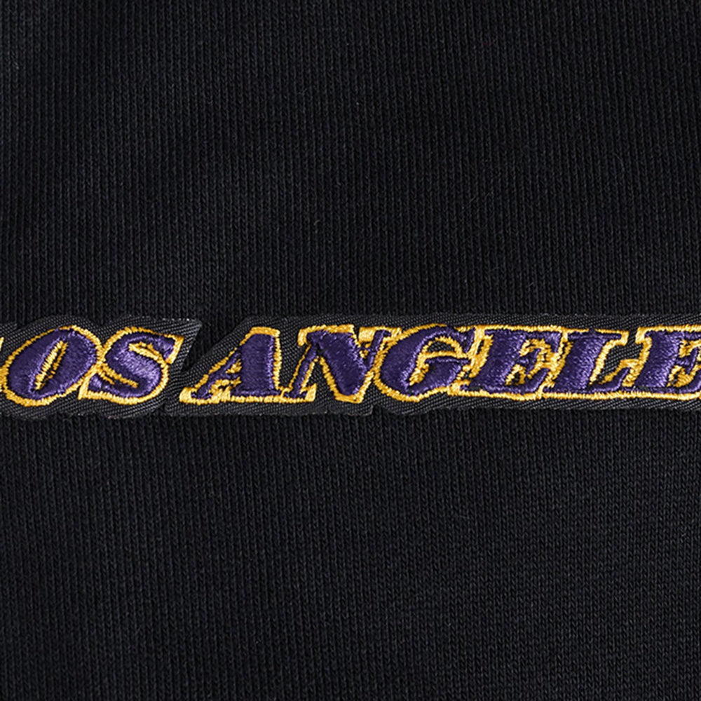 Los Angeles Lakers Pro Standard Area Code Pullover Hoodie New