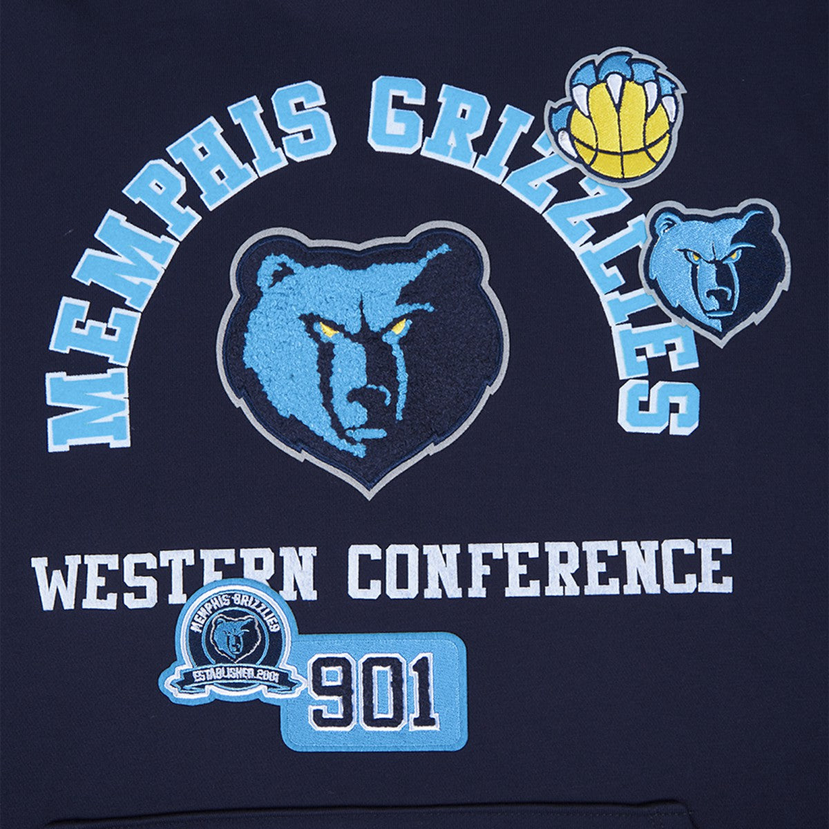 Memphis Grizzlies Pro Standard Area Code Pullover Hoodie On Sale