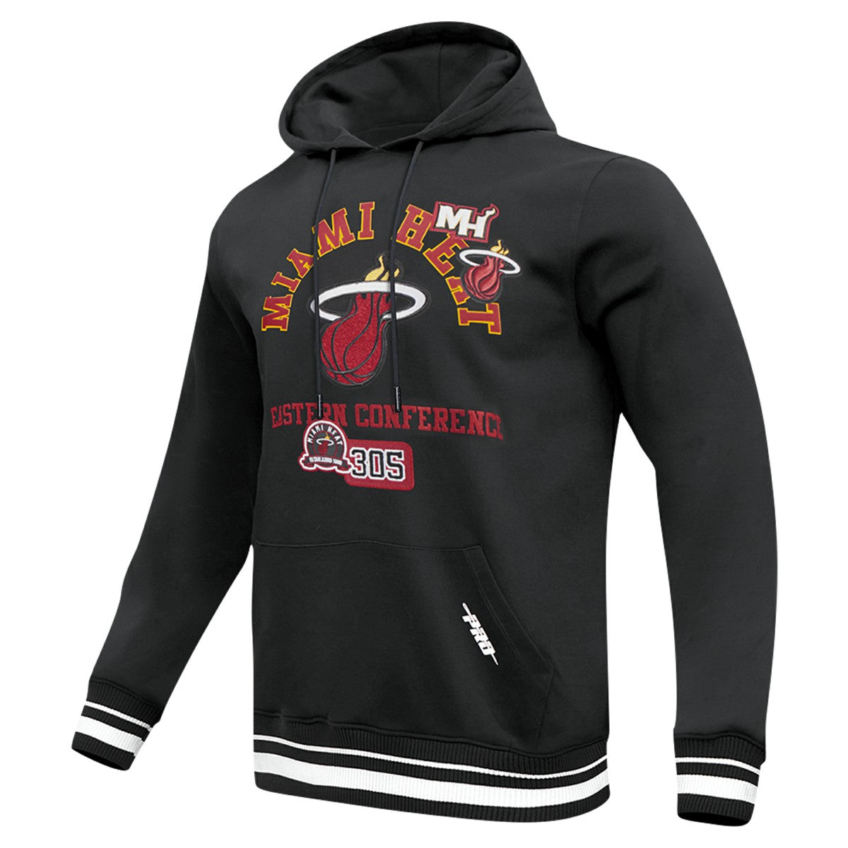 Miami Heat Pro Standard Area Code Pullover Hoodie New