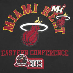 Miami Heat Pro Standard Area Code Pullover Hoodie New
