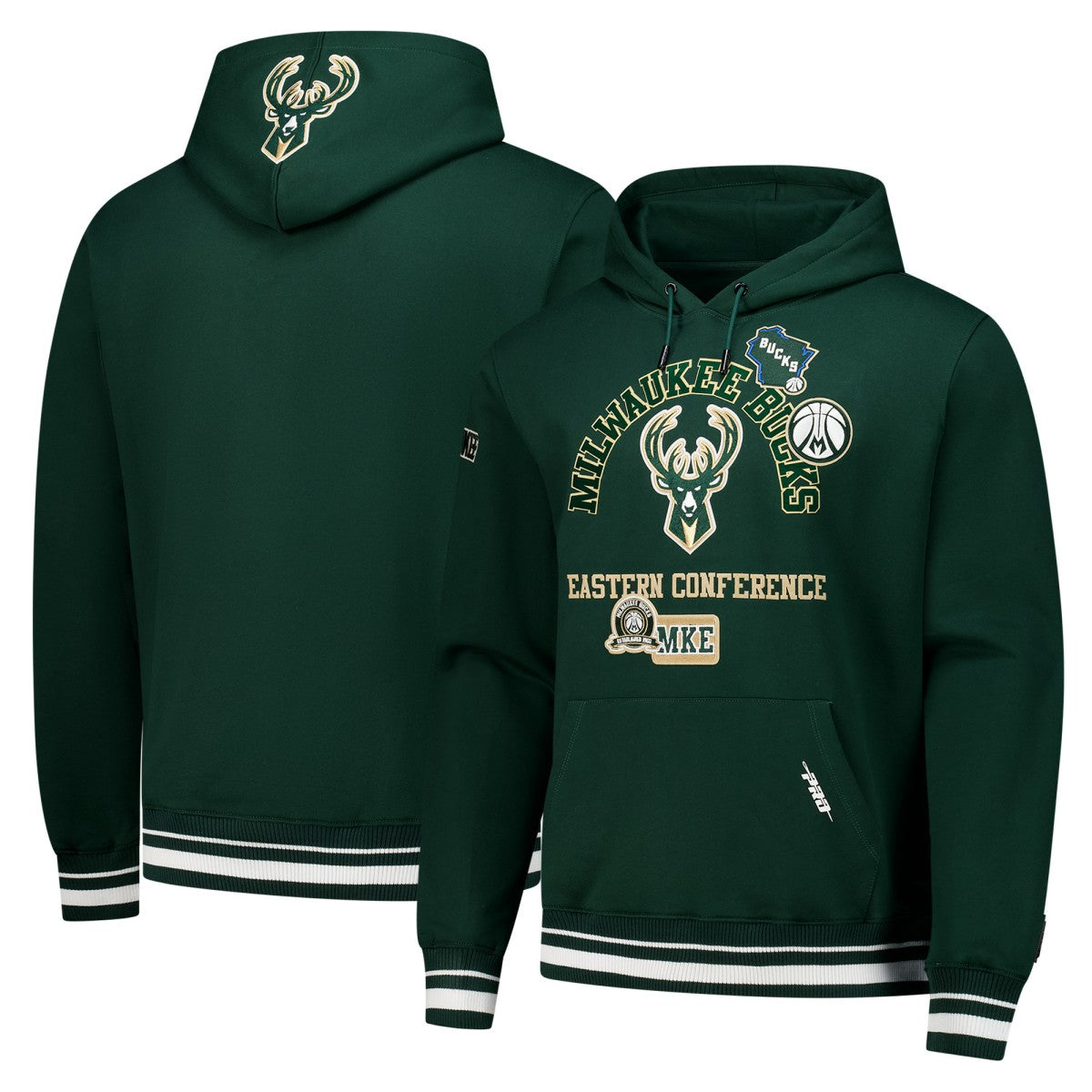 Milwaukee Bucks Pro Standard Area Code Pullover Hoodie On Sale