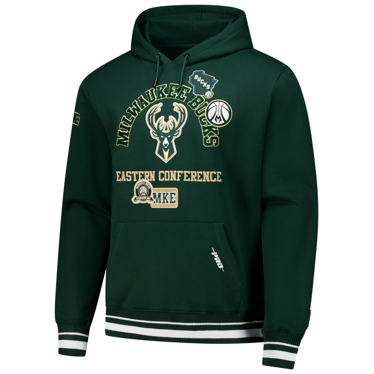 Milwaukee Bucks Pro Standard Area Code Pullover Hoodie On Sale