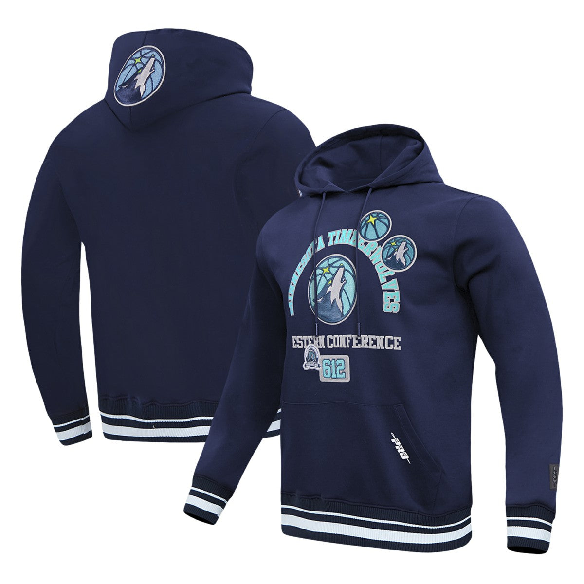 Minnesota Timberwolves Pro Standard Area Code Pullover Hoodie Outlet