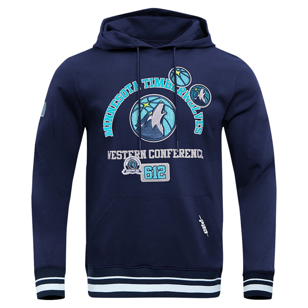 Minnesota Timberwolves Pro Standard Area Code Pullover Hoodie Outlet