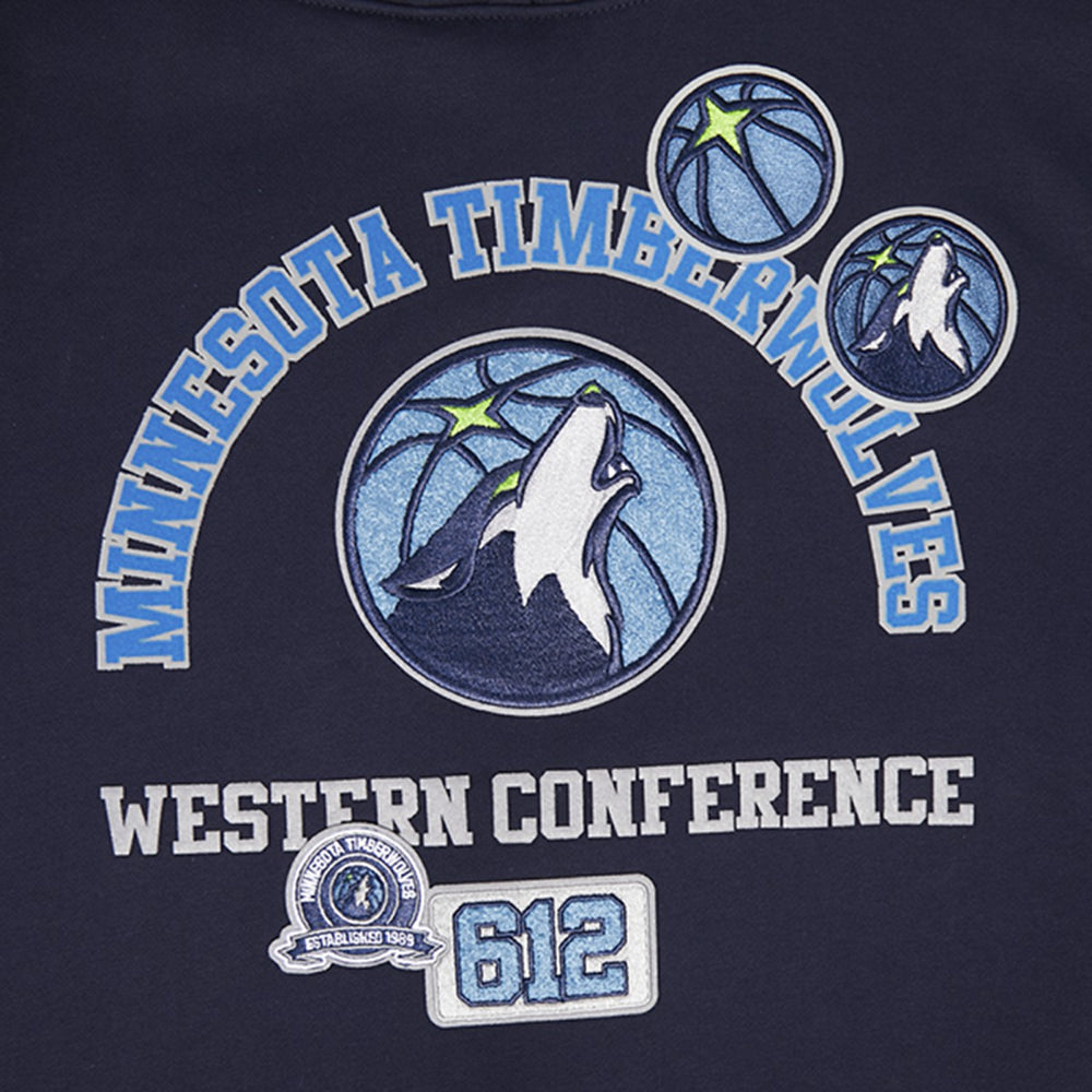 Minnesota Timberwolves Pro Standard Area Code Pullover Hoodie Outlet