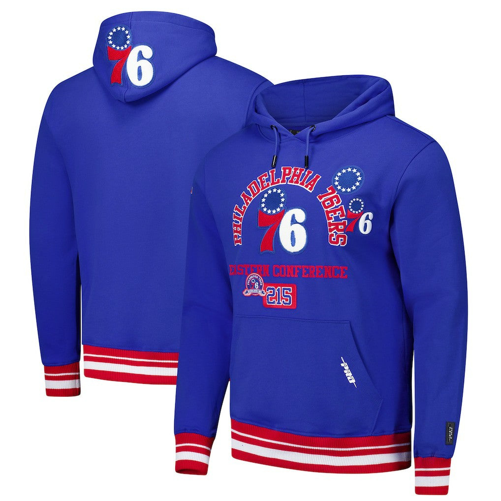 Philadelphia 76ers Pro Standard Area Code Pullover Hoodie Online