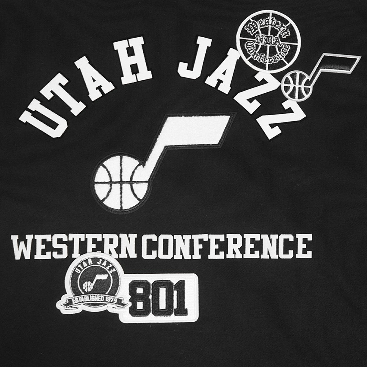 Utah Jazz Pro Standard Area Code Pullover Hoodie Outlet