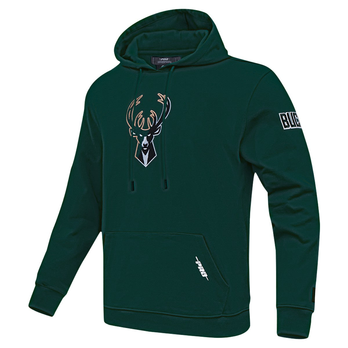Milwaukee Bucks Pro Standard Split Logo Pullover Hoodie Discount