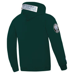 Milwaukee Bucks Pro Standard Split Logo Pullover Hoodie Discount