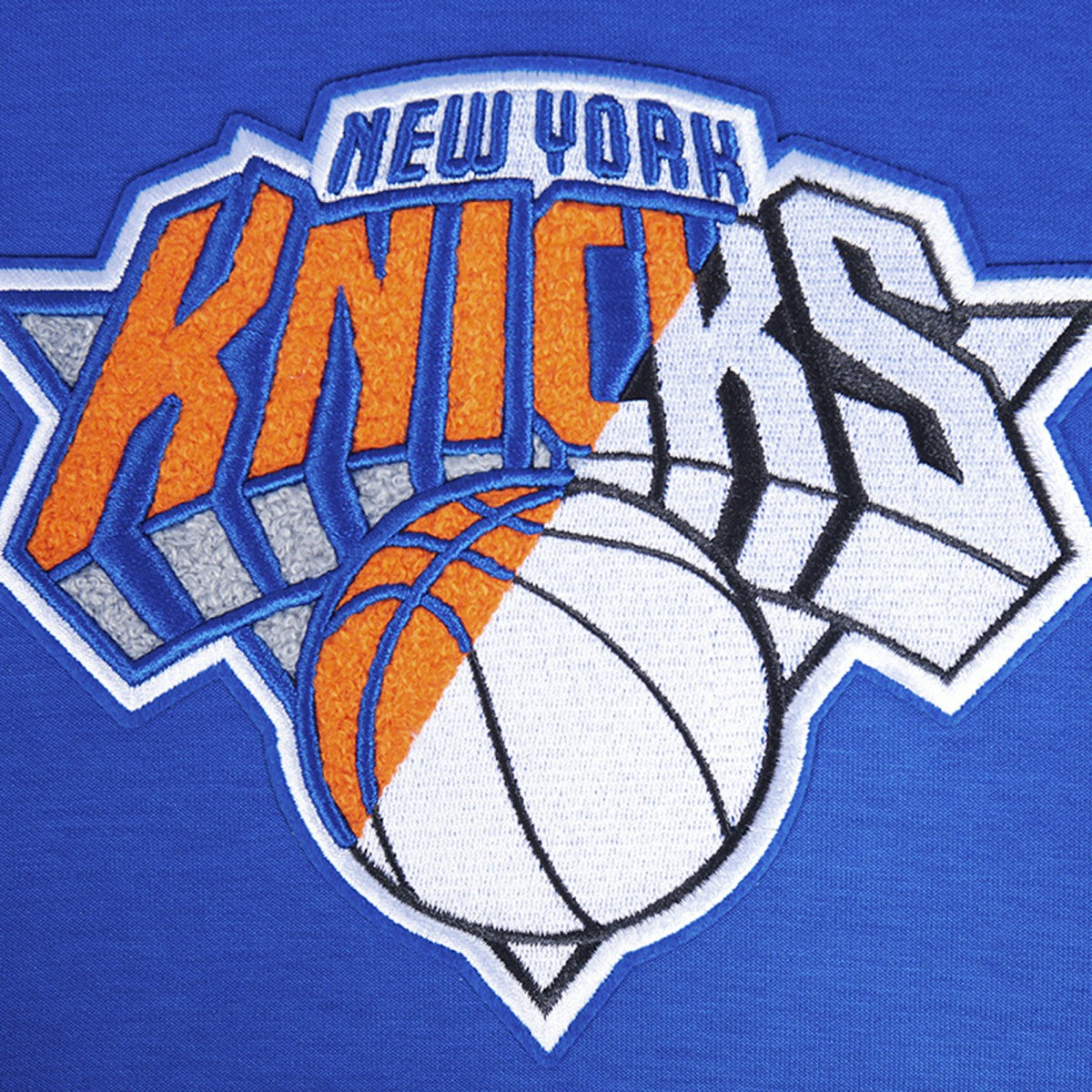 New York Knicks Pro Standard Split Logo Pullover Hoodie On Sale