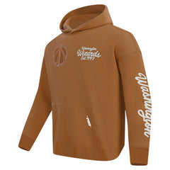 Washington Wizards Pro Standard Paint the City Drop Shoulder Pullover Hoodie Outlet