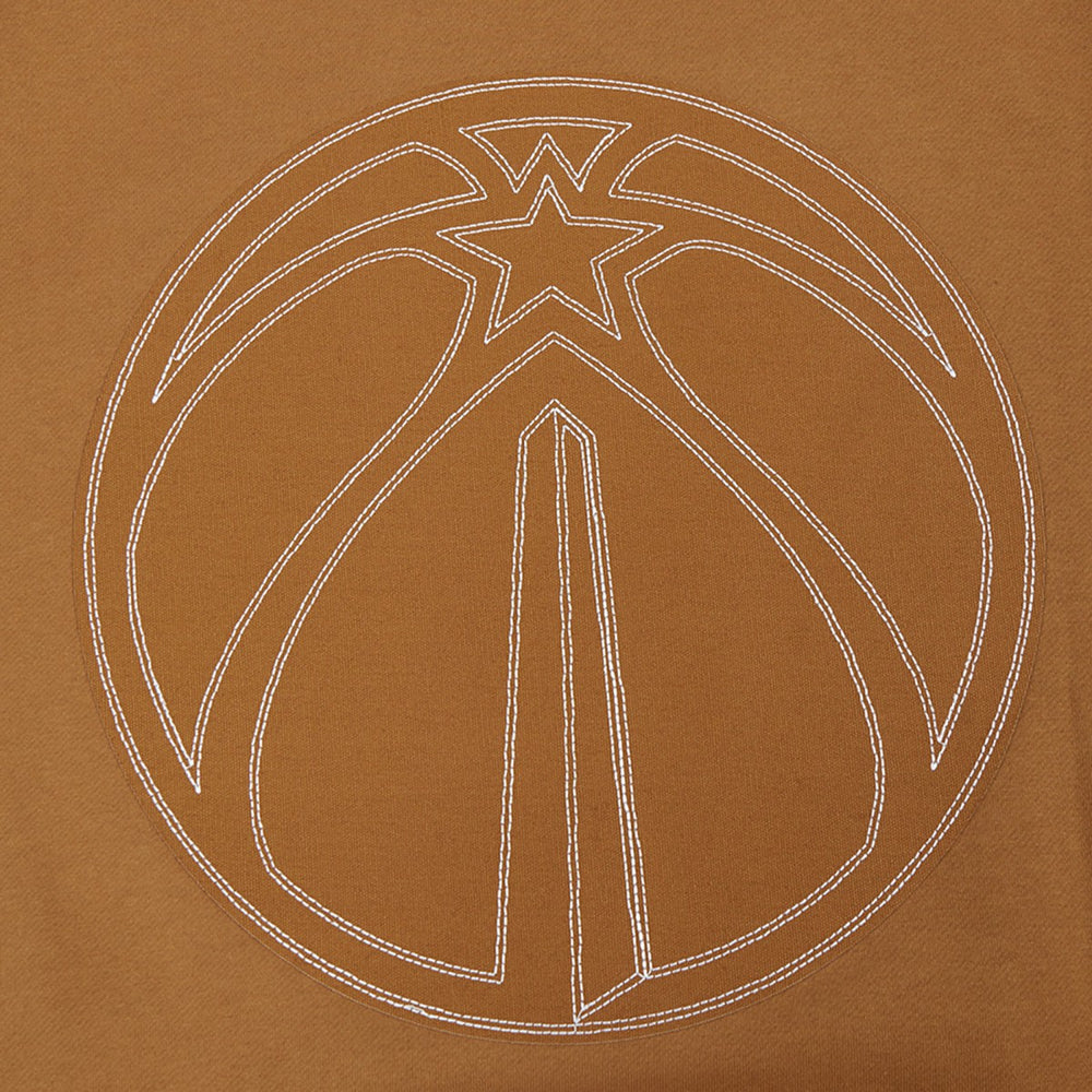 Washington Wizards Pro Standard Paint the City Drop Shoulder Pullover Hoodie Outlet