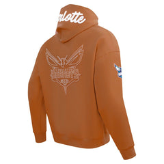 Charlotte Hornets Pro Standard Paint the City Drop Shoulder Pullover Hoodie Outlet