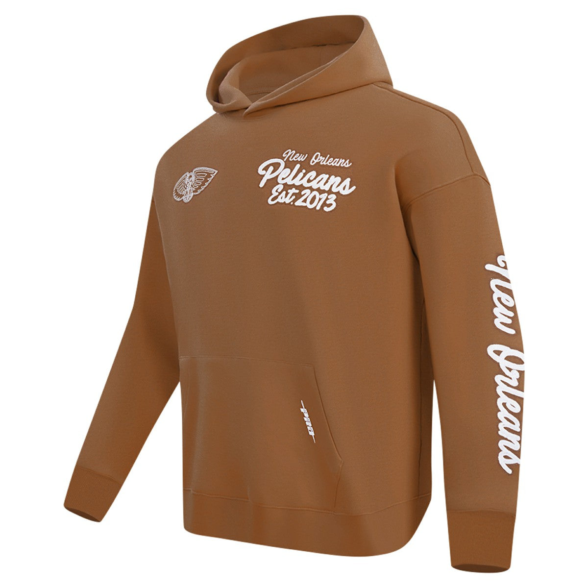 New Orleans Pelicans Pro Standard Paint the City Drop Shoulder Pullover Hoodie On Sale
