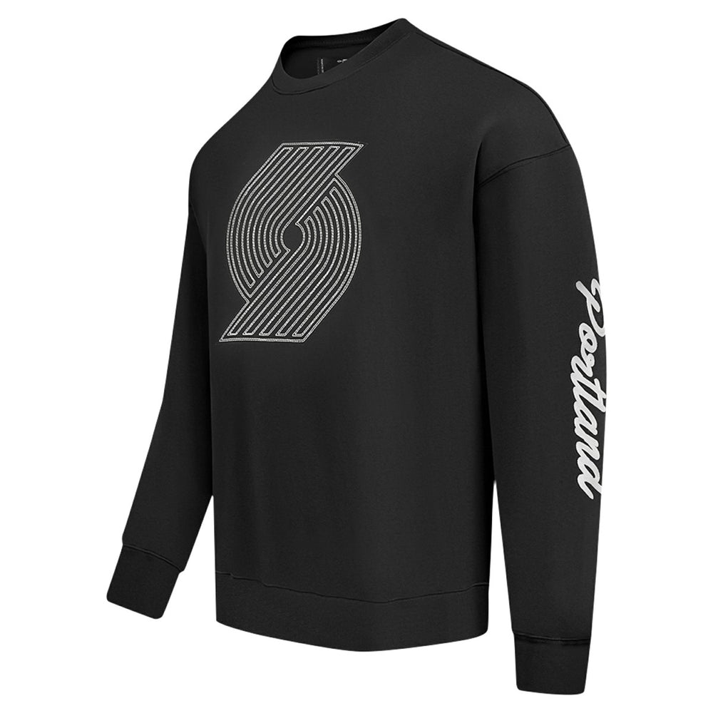 Portland Trail Blazers Pro Standard Paint the City Pullover Sweatshirt Discount