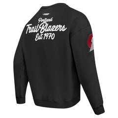 Portland Trail Blazers Pro Standard Paint the City Pullover Sweatshirt Discount