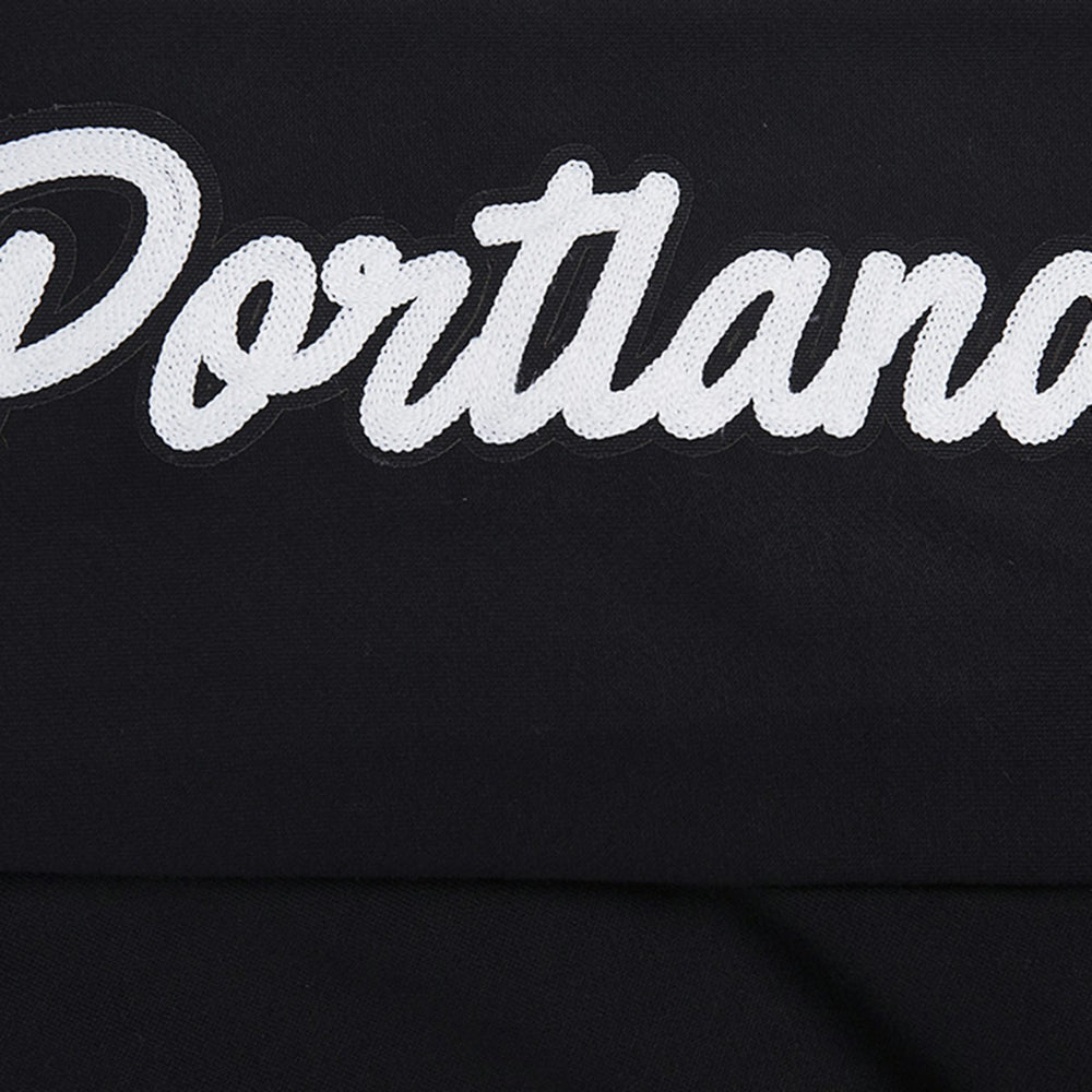 Portland Trail Blazers Pro Standard Paint the City Pullover Sweatshirt Discount
