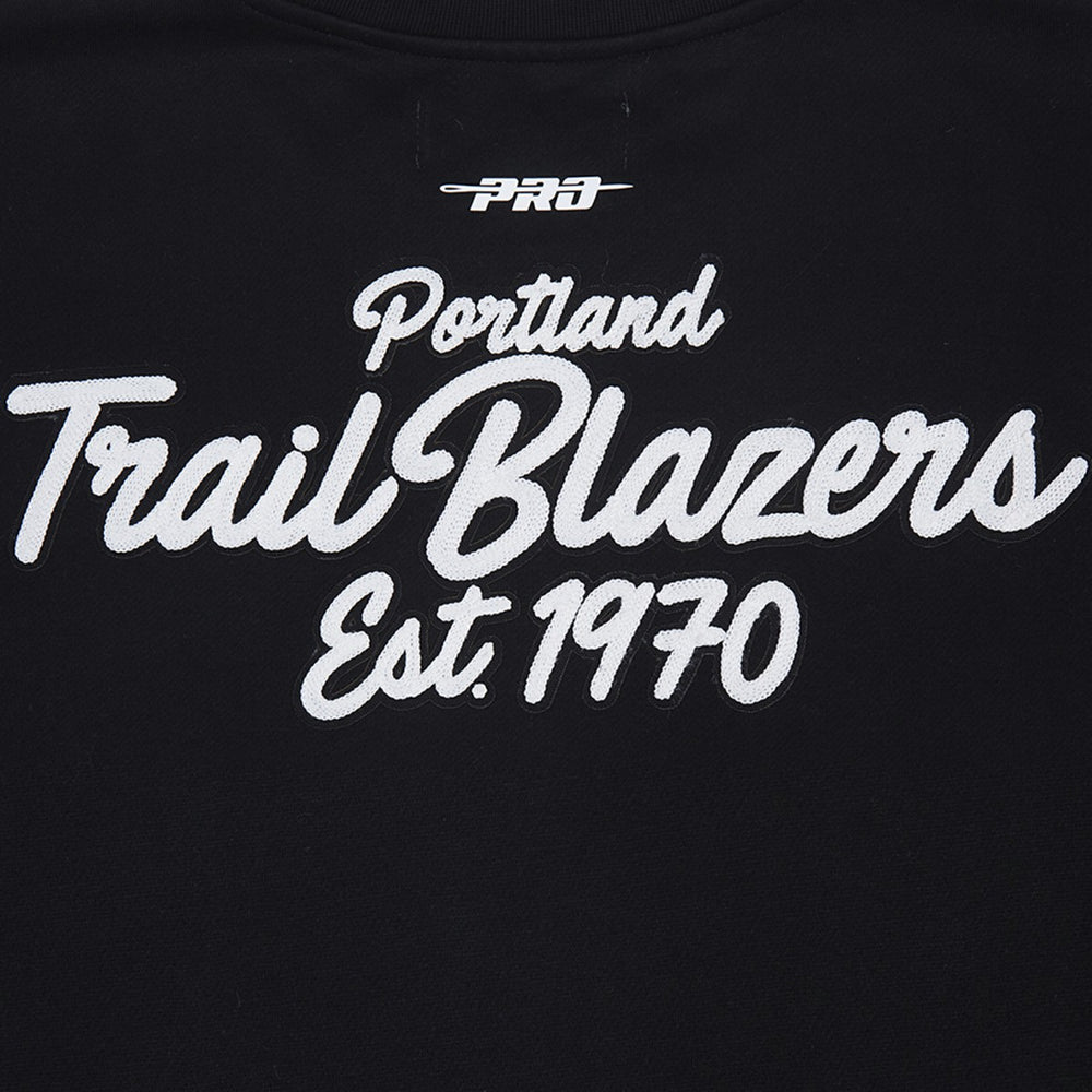 Portland Trail Blazers Pro Standard Paint the City Pullover Sweatshirt Discount