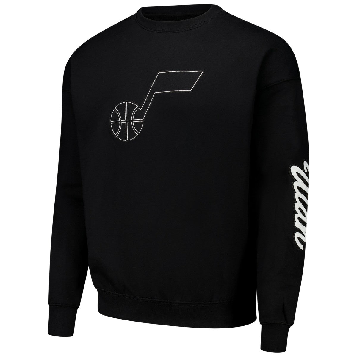 Utah Jazz Pro Standard Paint the City Drop Shoulder Sweatshirt On Sale