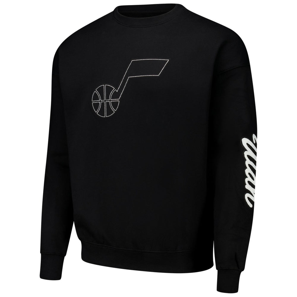 Utah Jazz Pro Standard Paint the City Drop Shoulder Sweatshirt On Sale