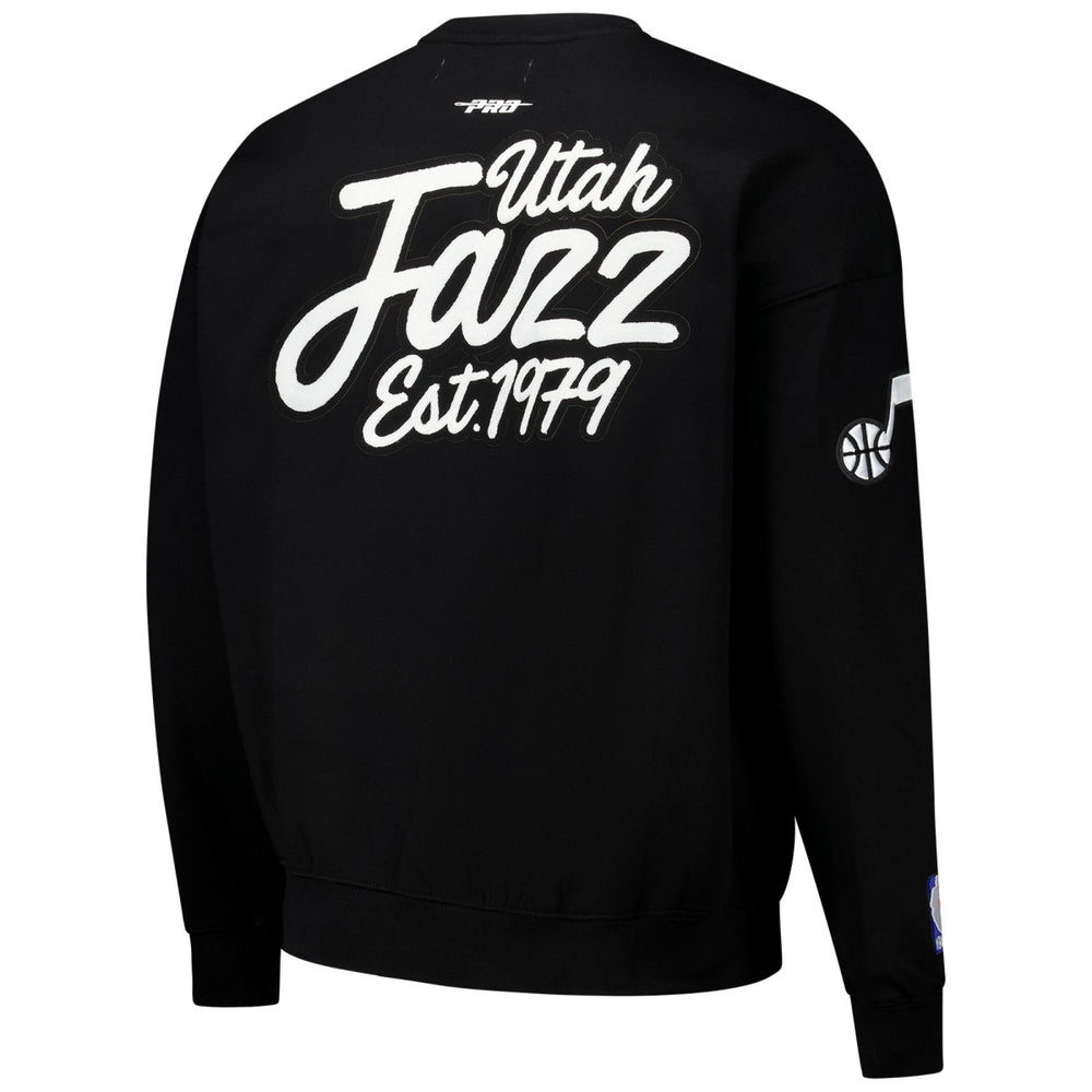 Utah Jazz Pro Standard Paint the City Drop Shoulder Sweatshirt On Sale