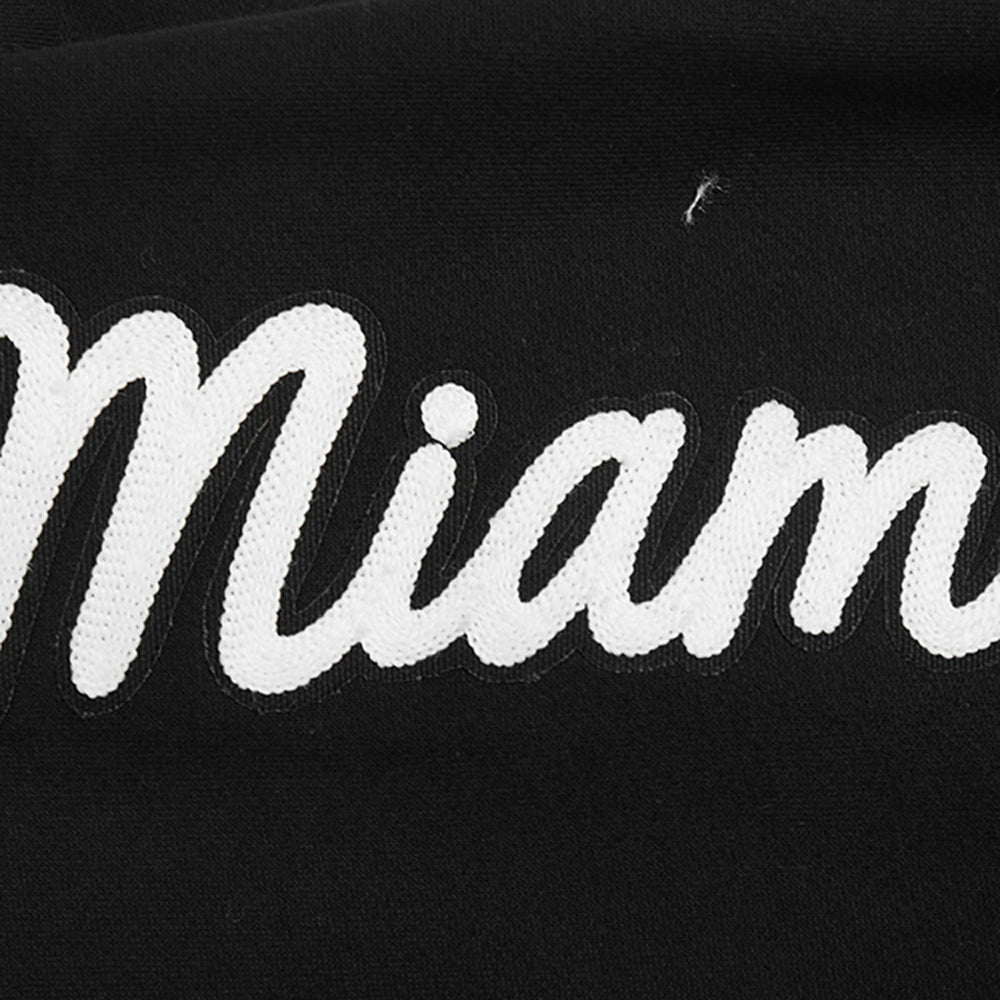 Miami Heat Pro Standard Paint the City Drop Shoulder Sweatshirt Discount