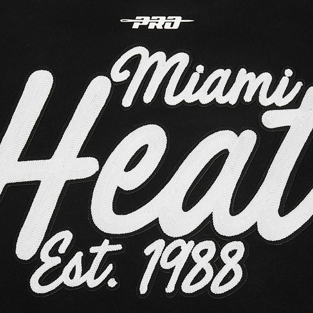 Miami Heat Pro Standard Paint the City Drop Shoulder Sweatshirt Discount