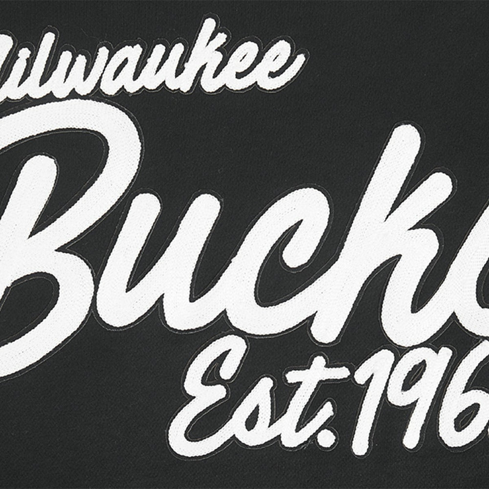 Milwaukee Bucks Pro Standard Paint the City Drop Shoulder Sweatshirt For Sale