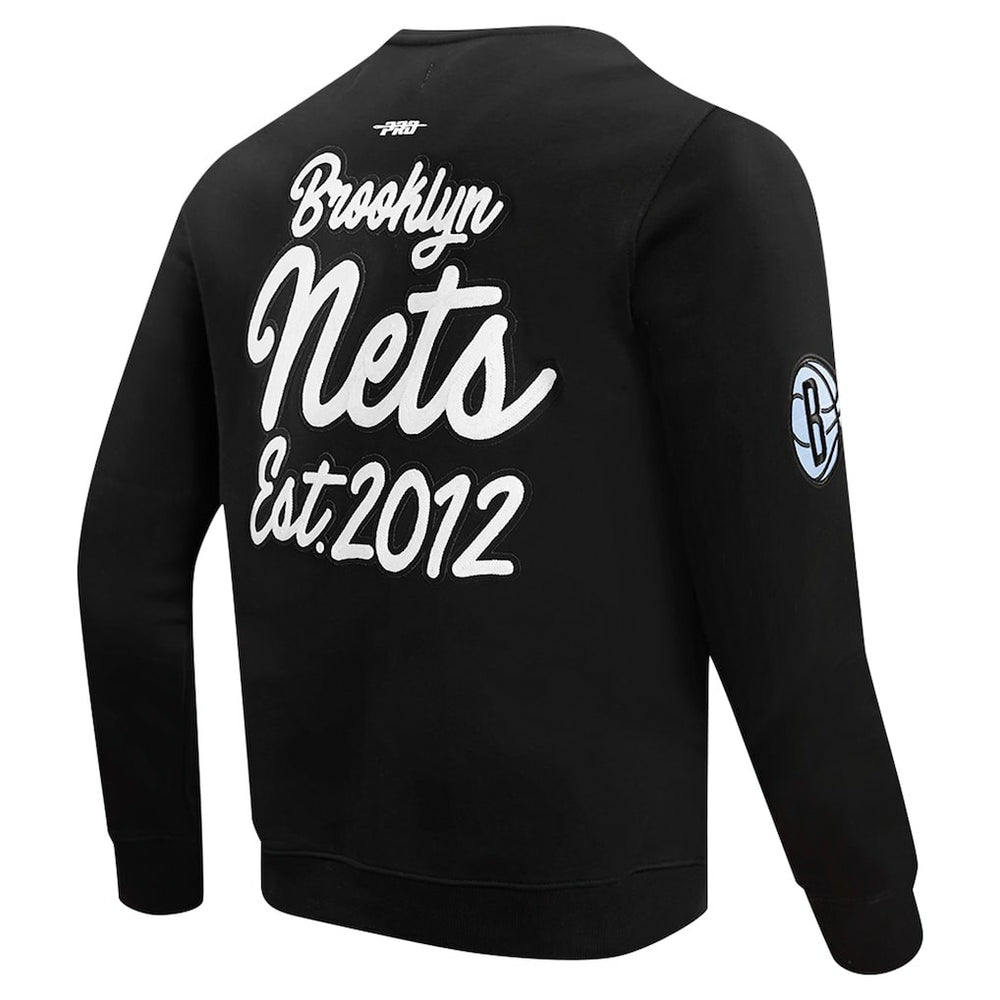 Brooklyn Nets Pro Standard Paint the City Drop Shoulder Sweatshirt Online