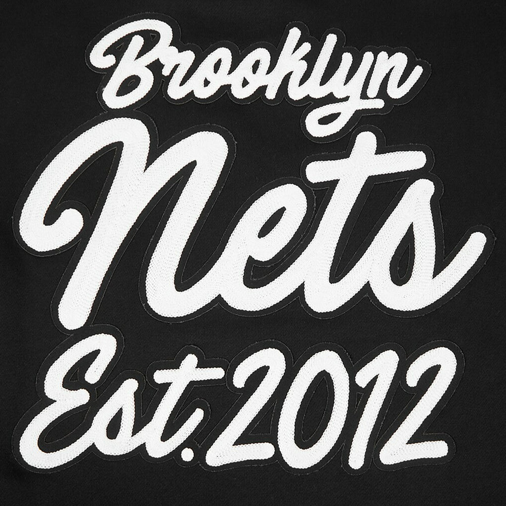 Brooklyn Nets Pro Standard Paint the City Drop Shoulder Sweatshirt Online