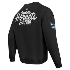 Charlotte Hornets Pro Standard Paint the City Drop Shoulder Sweatshirt On Sale