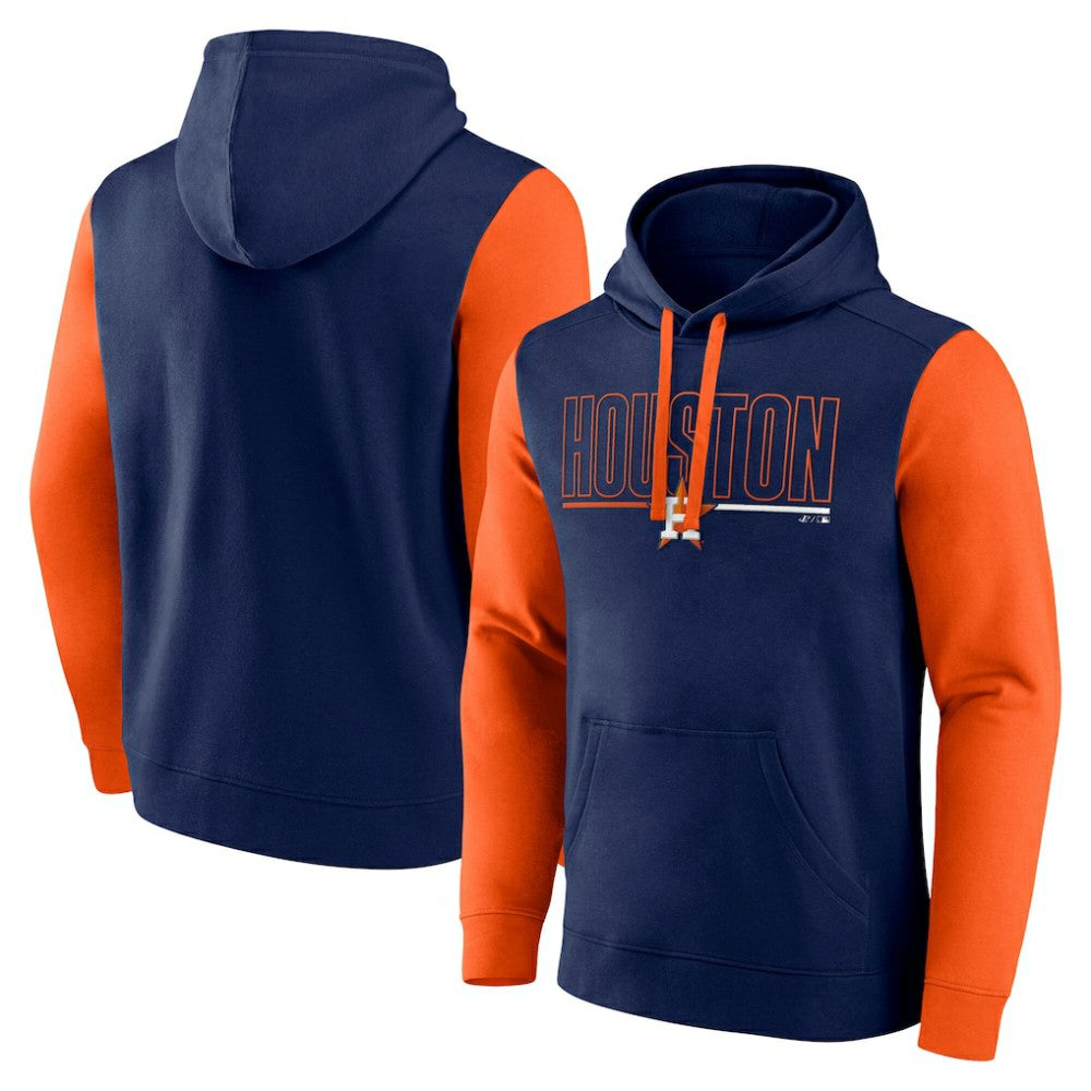 Houston Astros Fanatics Outline Fleece Pullover Hoodie | MLB Discount