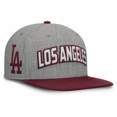 Los Angeles Dodgers Fanatics Elements Felt Chainstitch Snapback Hat | MLB Discount