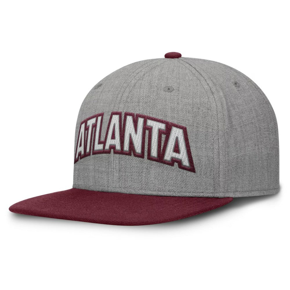 Atlanta Braves Fanatics Elements Felt Chainstitch Snapback Hat | MLB On Sale