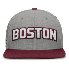 Boston Red Sox Fanatics Elements Felt Chainstitch Snapback Hat | MLB Shop