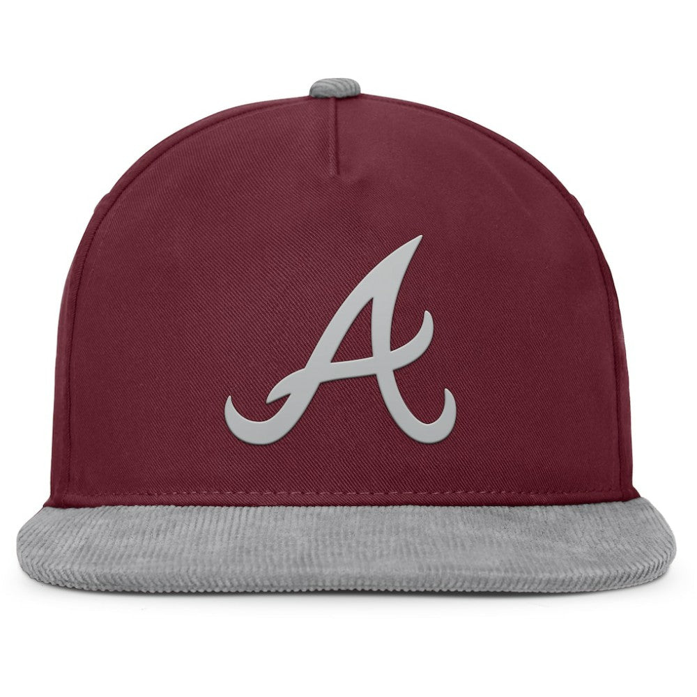 Atlanta Braves Fanatics Front Office Snapback Hat | MLB Discount