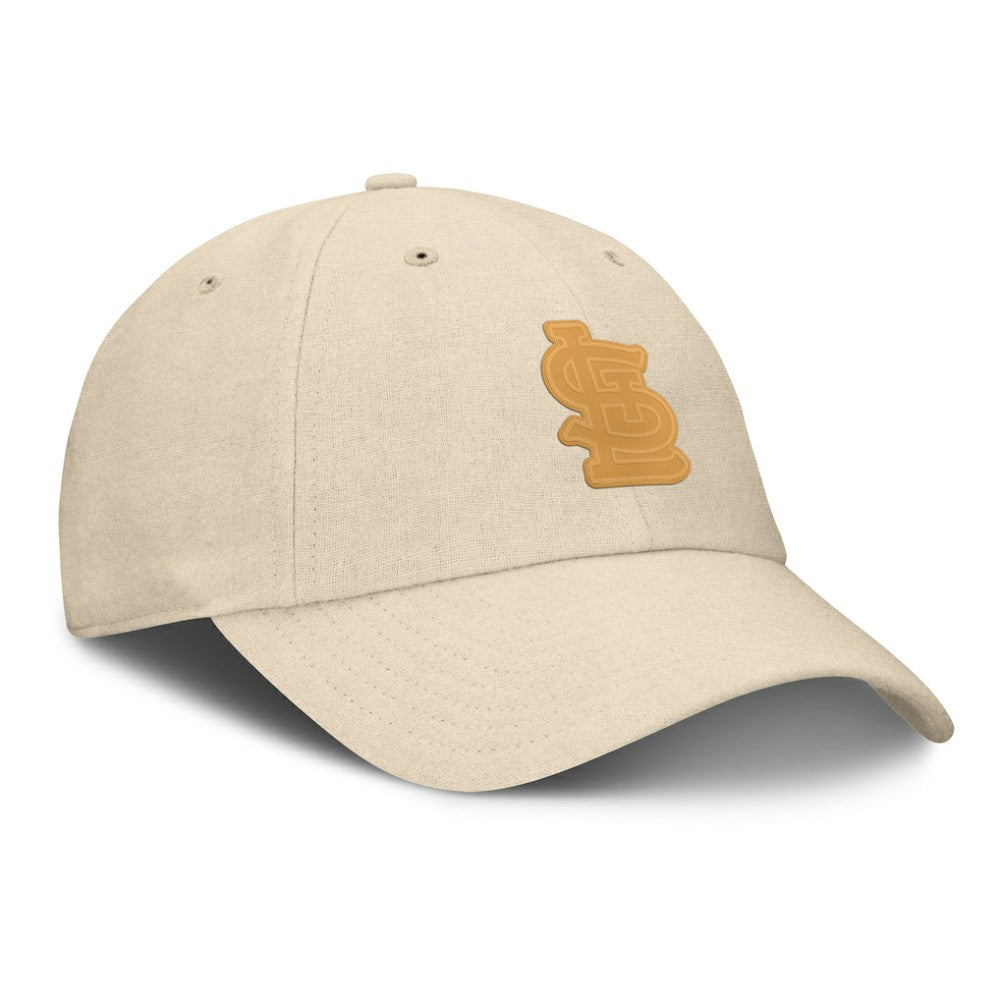 St. Louis Cardinals Fanatics Front Office Leather Patch Adjustable Hat | MLB Sale
