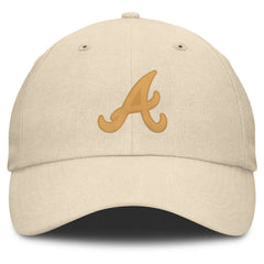Atlanta Braves Fanatics Front Office Leather Patch Adjustable Hat | MLB Discount