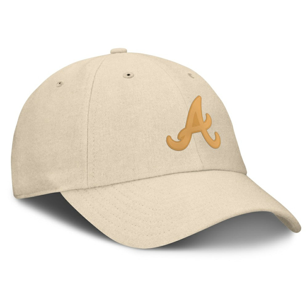 Atlanta Braves Fanatics Front Office Leather Patch Adjustable Hat | MLB Discount