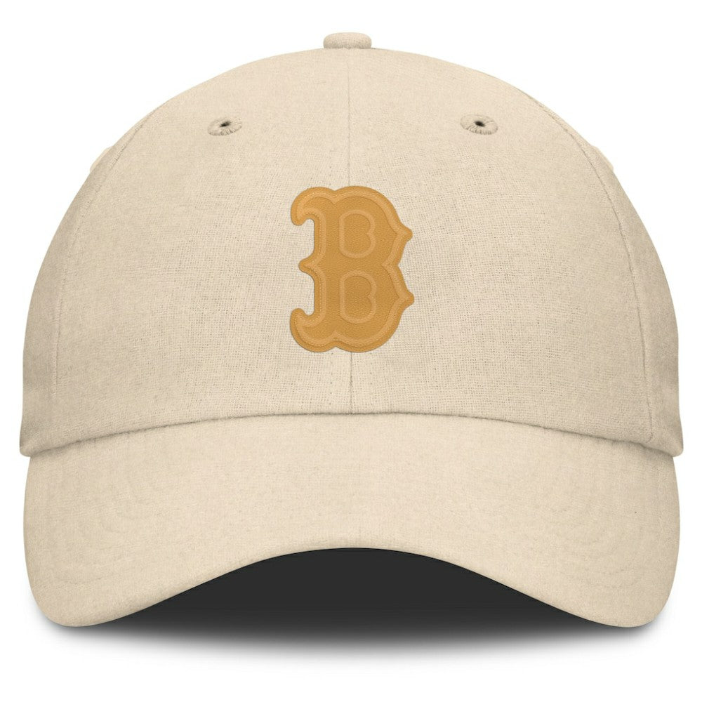 Boston Red Sox Fanatics Front Office Leather Patch Adjustable Hat | MLB Online