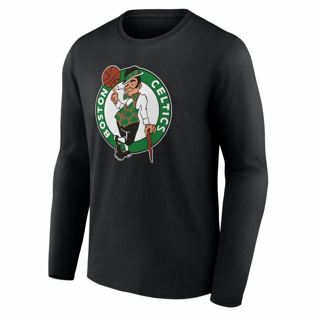 Boston Celtics Primary Logo Long Sleeve T-Shirt On Sale