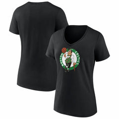 Boston Celtics Women's Primary Logo V-Neck T-Shirt Discount