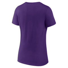 Los Angeles Lakers Women's Primary Logo V-Neck T-Shirt New