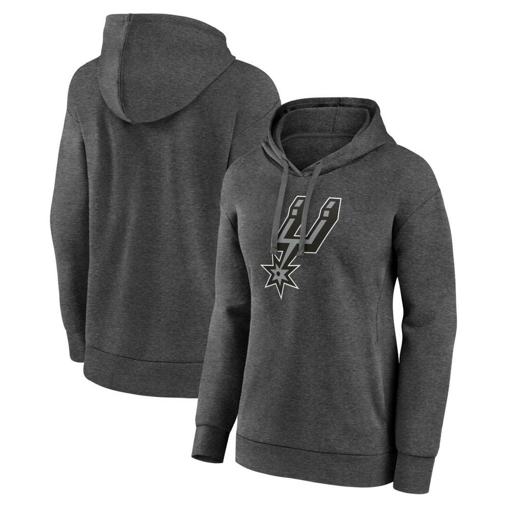 San Antonio Spurs Women's Primary Logo Pullover Hoodie New